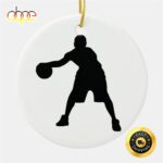 Basketball Player Ceramic NBA Christmas Ornaments