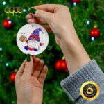 Bills Mafia Gnome Buffalo NFL Ceramic Ornament Christmas