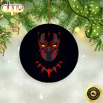 Black Panther Marvel Logo Superhero Marvel Christmas Tree Ornament