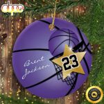 Brent Jackson 23 Christmas 2022 NBA Christmas Ornaments