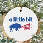 Buffalo Bills A little Bit Christmas Nfl Hallmark Ornaments