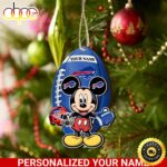 Buffalo Bills And Mickey Mouse Ornament Personalized Your Name