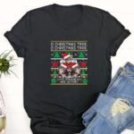 Cats Christmas Shirt Funny Ornaments Family Gift Tee T Shirt, Funny Christmas T Shirt