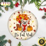 Chihuahua It’s Fall Y’all Ornament Adorable Dog Thanksgiving Ornament, Gifts For Dog Owners