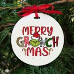 Christmas Merry The Grinch Cute Grinch Tree Ornament