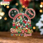 Custom Name Disney Christmas Squad Ornament