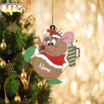 Custom Name Gus Gus Christmas Ornament Hanging