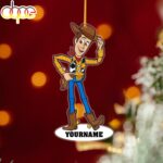 Custom Name Toy Story Christmas Ornament Hanging Decor