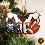 Denver Broncos NFL Sport Ornament Custom Your Name And Number