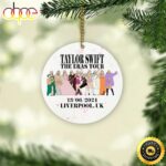 Eras Tour Ornament, Swiftie Christmas Ornament, The Eras Tour Europe 2024