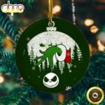 Green Character Jack Skellington Decorative Christmas Ornament