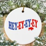 Hey Ey Ey Ey Buffalo Bills Christmas Hallmark Nfl Ornaments 2022