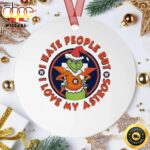 I Hate People But I Love My Astro MLB Houston Astro And The Grinch Christmas Ornament