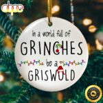 In A World Full of Grinches Be A Griswold Christmas Ornament