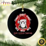 Jason Voorhees Michael Myers Christmas Ornament