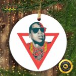 Jay-z Merry Christmas Ornament For A Hip Hop Dance