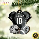 Las Vegas Raiders NFL Sport Ornament Custom Name And Number