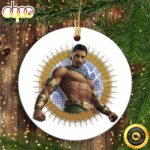 Marvel Black Panther_ Wakanda Forever Namor Stare Down Marvel Christmas Ornaments