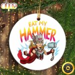 Marvel Thor_ Love and Thunder Mighty Thor Eat My Hammer Raglan Marvel Ornament