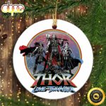 Marvel Thor_ Love and Thunder Mighty Trio Poster Marvel Christmas Ornaments