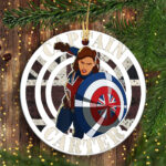 Marvel What If Captain Carter Stamp Marvel Ornaments