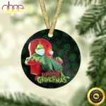 Merry Grinchmas Grinch Covid Decorative Christmas Ornament