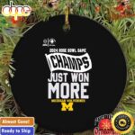 Michigan Wolverines 2024 Rose Bowl game champs just won more ornament