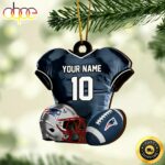 New England Patriots NFL Sport Ornament Custom Name And Number