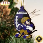 NFL Baltimore Ravens Mickey Mouse Christmas Ornament