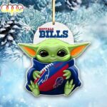 NFL Buffalo Bills Baby Yoda Star Wars Christmas Tree Ornament Decoration