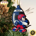 NFL Buffalo Bills Mickey Mouse Christmas Ornament