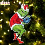 NFL Carolina Panthers Grinch Stole Christmas Tree Ornament Decoration