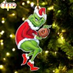 NFL Cincinnati Bengals Grinch Stole Christmas Tree Ornament Decoration