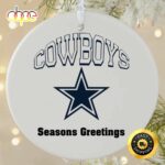 NFL Dallas Cowboys Personalized NFL Football Ornaments