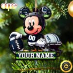 NFL Seattle Seahawks Mickey Mouse Ornament Personalized Your Name