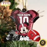 NFL Tampa Bay Buccaneers Mickey Mouse Christmas Ornament Custom Your Name And Number