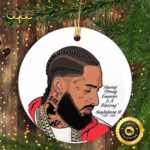 Nipsey Hussle Legendz Hip Hop Dancer Christmas Ornament