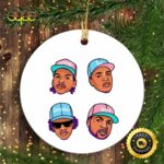 N.W.A California Love Rapper 90s Hip Hop Christmas Ornament