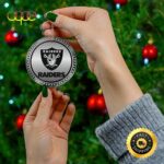 Oakland Raiders Christmas 2022 NFL Gnome Ornaments