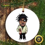 Ol’ Dirty Bastard Cartoon Style Wu Tang Christmas Ornament