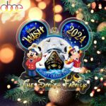 Personalized Name Disney Cruise Line 2024 Christmas Ornament