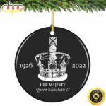 Queen Elizabeth II Christmas Crown 1926-2022 Queen Elizabeth Ornament