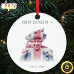 Queen Elizabeth II Christmas RIP Royal Queen Queen Elizabeth Christmas Ornament