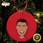 Ronaldo Manchester Chrismas Ornaments