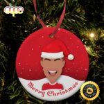 Ronaldo Santa Happy Christmas Manchester Man Ornaments