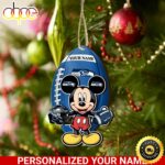 Seattle Seahawks And Mickey Mouse Ornament Personalized Your Name