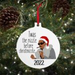 Snoop Dogg Twas the Nizzle Before Hiphop Christmas Ornament