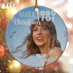 Taylor Swift 1989 Taylor Version Logo Christmas Tree Decorations Ornament