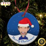 Thomas Tuchel Chelsea Santa Hat Football Christmas Ornaments