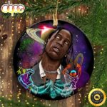 Travis Scott 2022 Pop Art Hip Hop Christmas Ornament